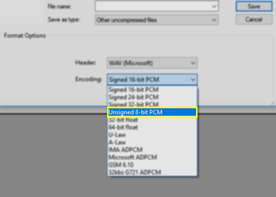 Encoding